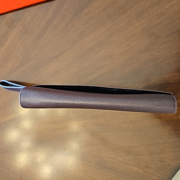 Louis Vuitton Tiaga Clutch Wristlet w Gold Chain Shoulder Strap,Burgandy Leather - Picture 15 of 17